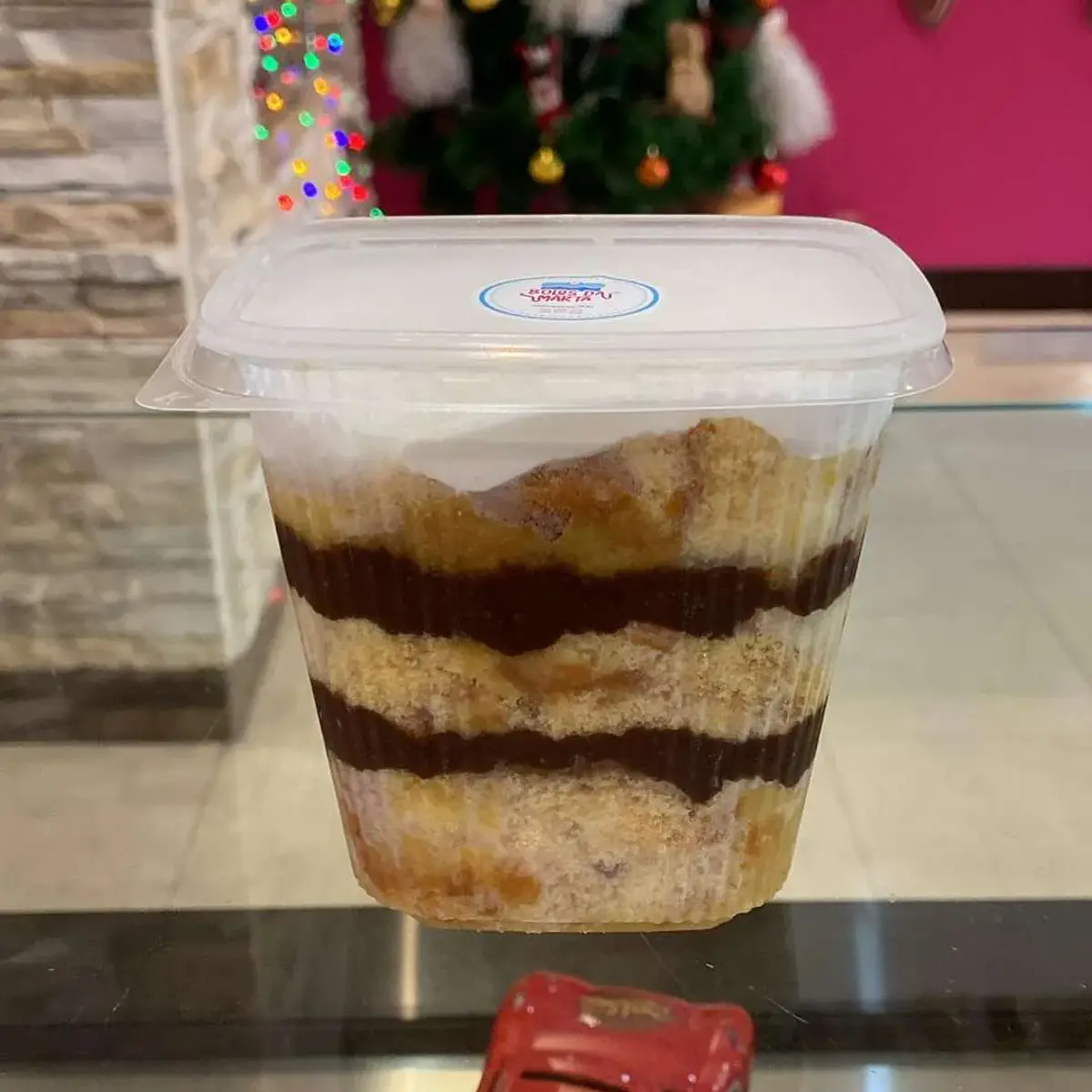 Bolo no Pote- Chocolate Crocante