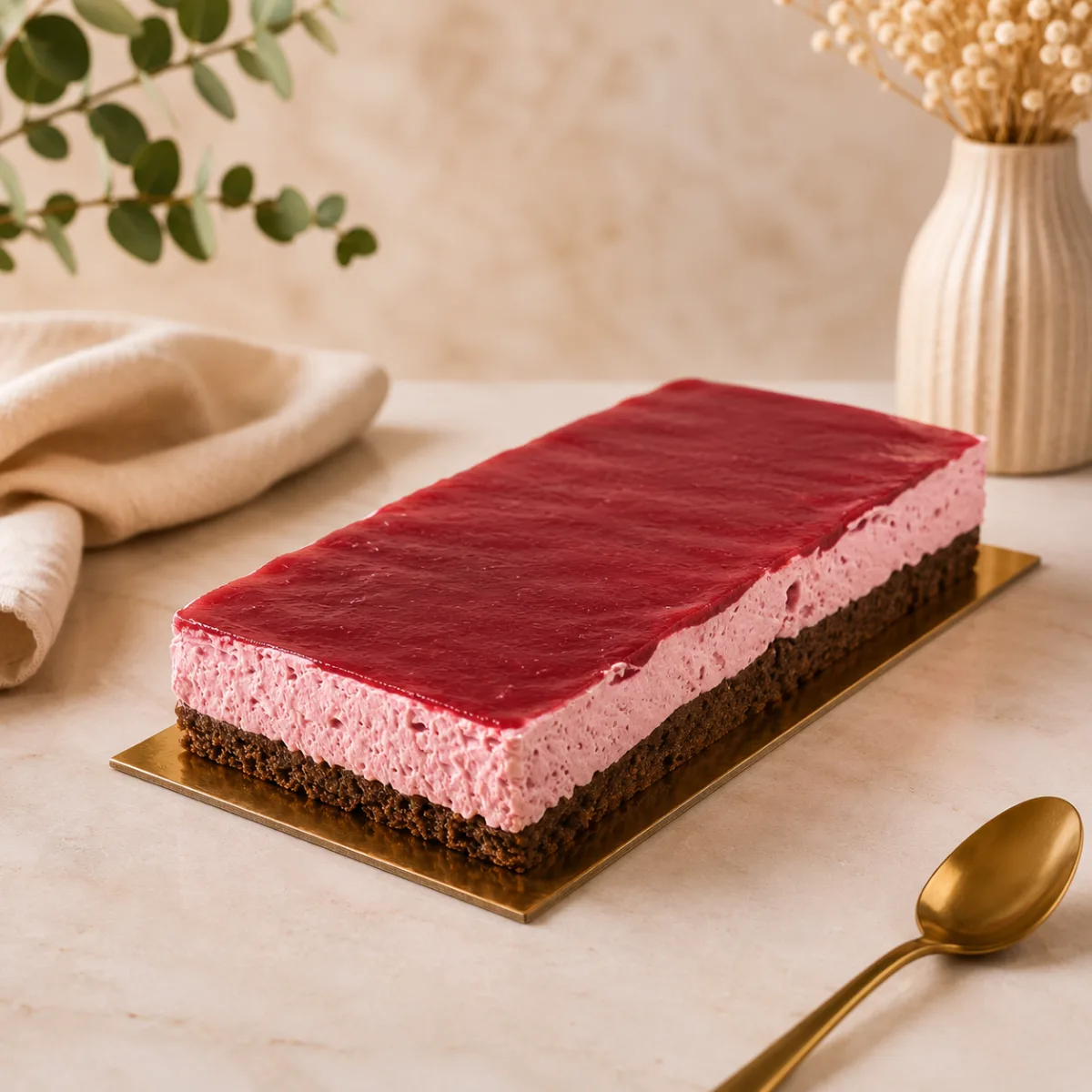 Tarte Semifria de Morango