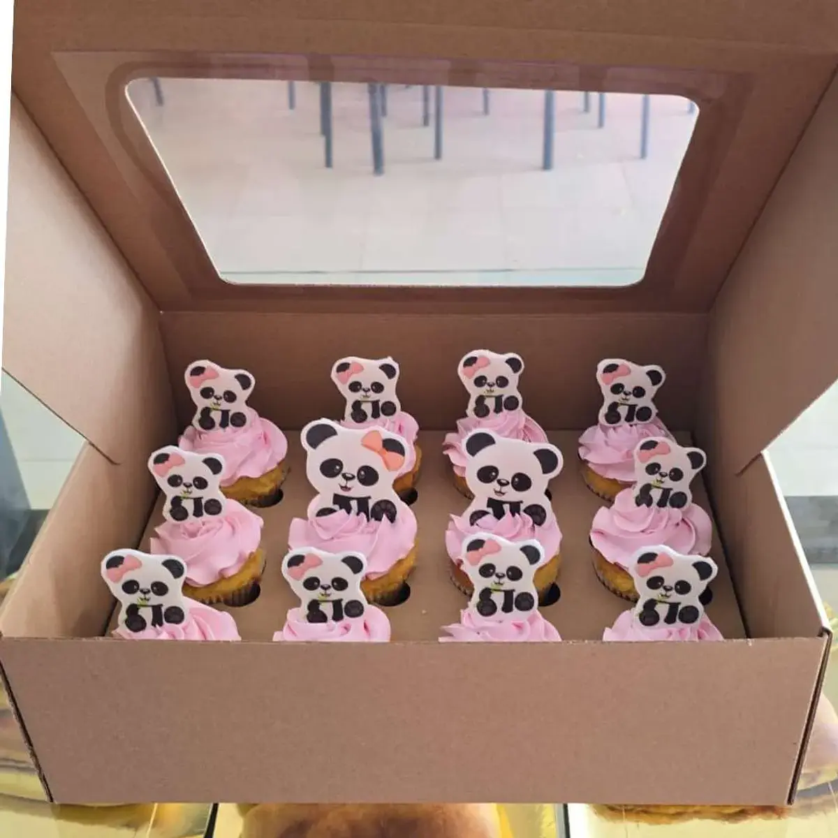 Cupcakes C/Topper Ursinhas